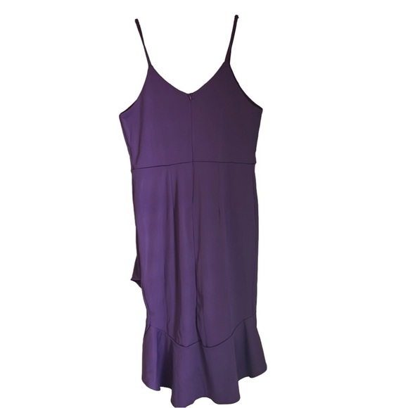 Lyaner Ruffle Split Hem Dress - Picture 4 of 6